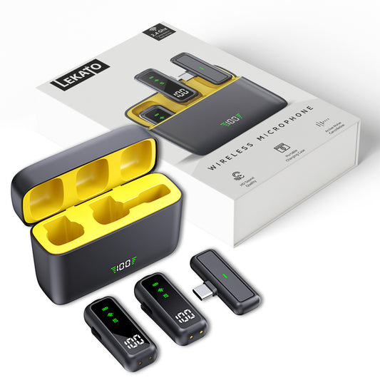 LEKATO - LWM03 - Wireless Mic for iPhone & Android