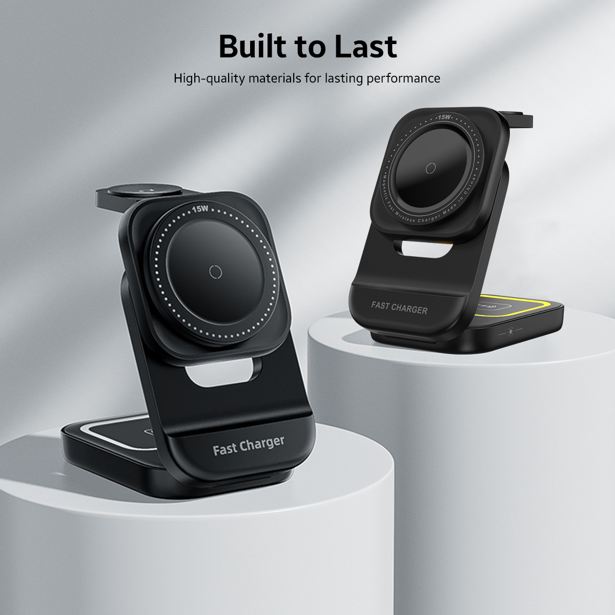 AMPERE 3-in-1 Wireless Charger - WC02