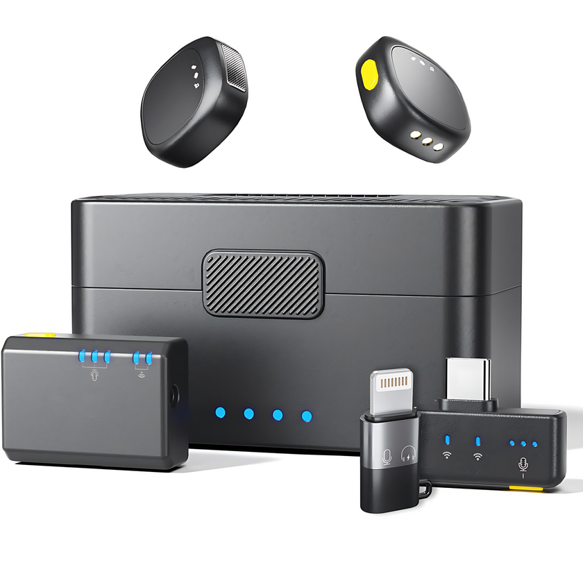 LEKATO – LWM02 – DSLR & Smartphone Wireless Mic