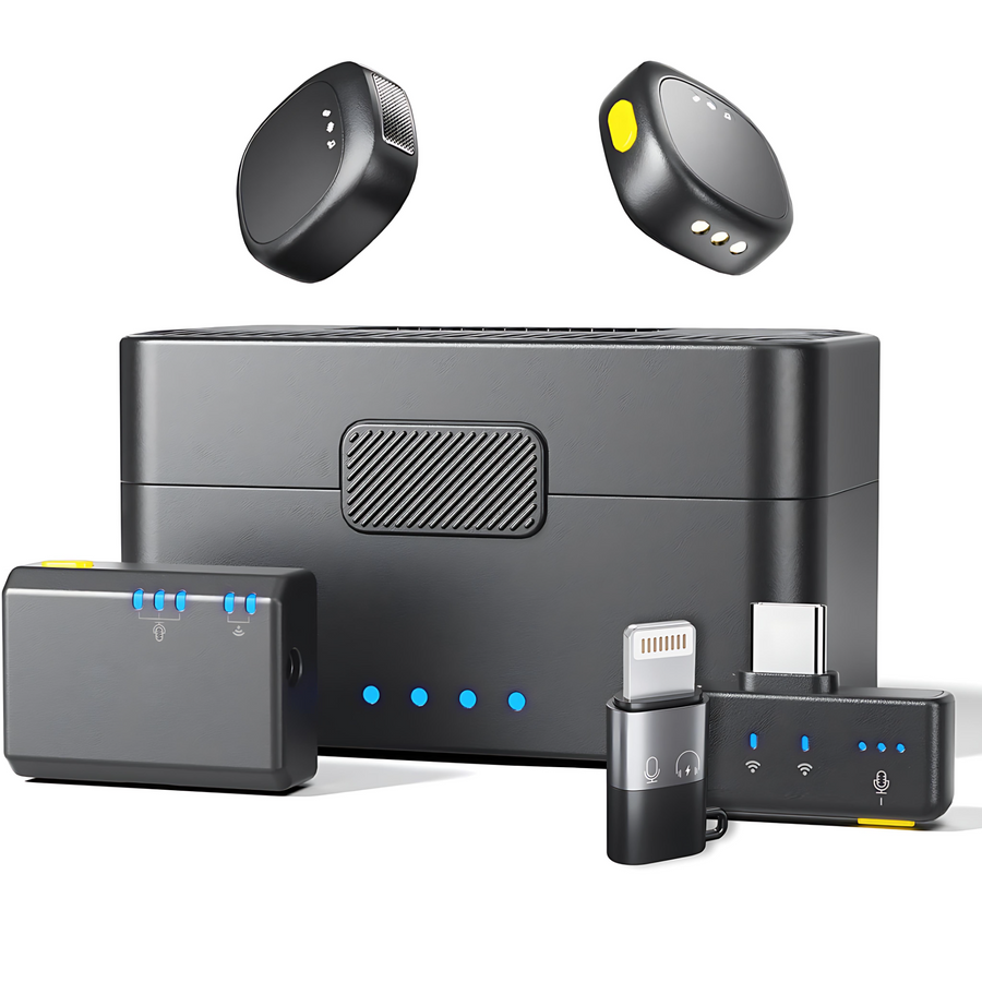 LEKATO – LWM02 – DSLR & Smartphone Wireless Mic