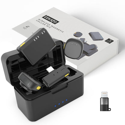 LEKATO – LWM02 – DSLR & Smartphone Wireless Mic