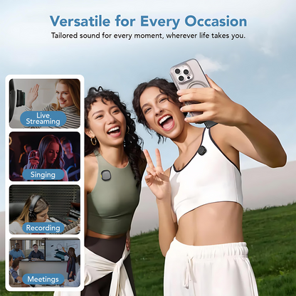 LEKATO – LWM02 – DSLR & Smartphone Wireless Mic