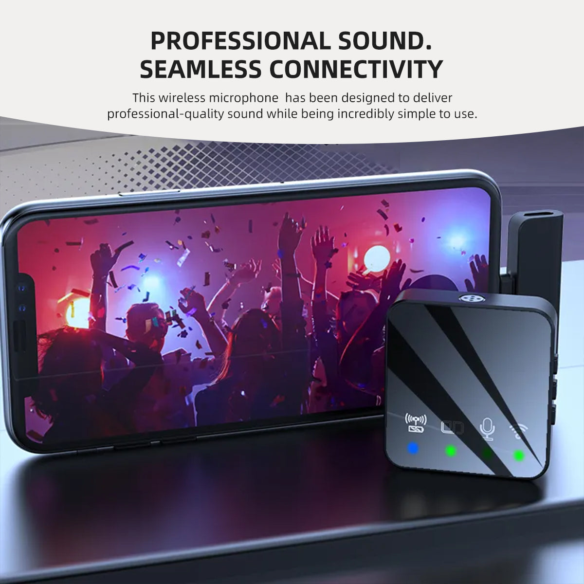 LEKATO R10 Wireless Microphone