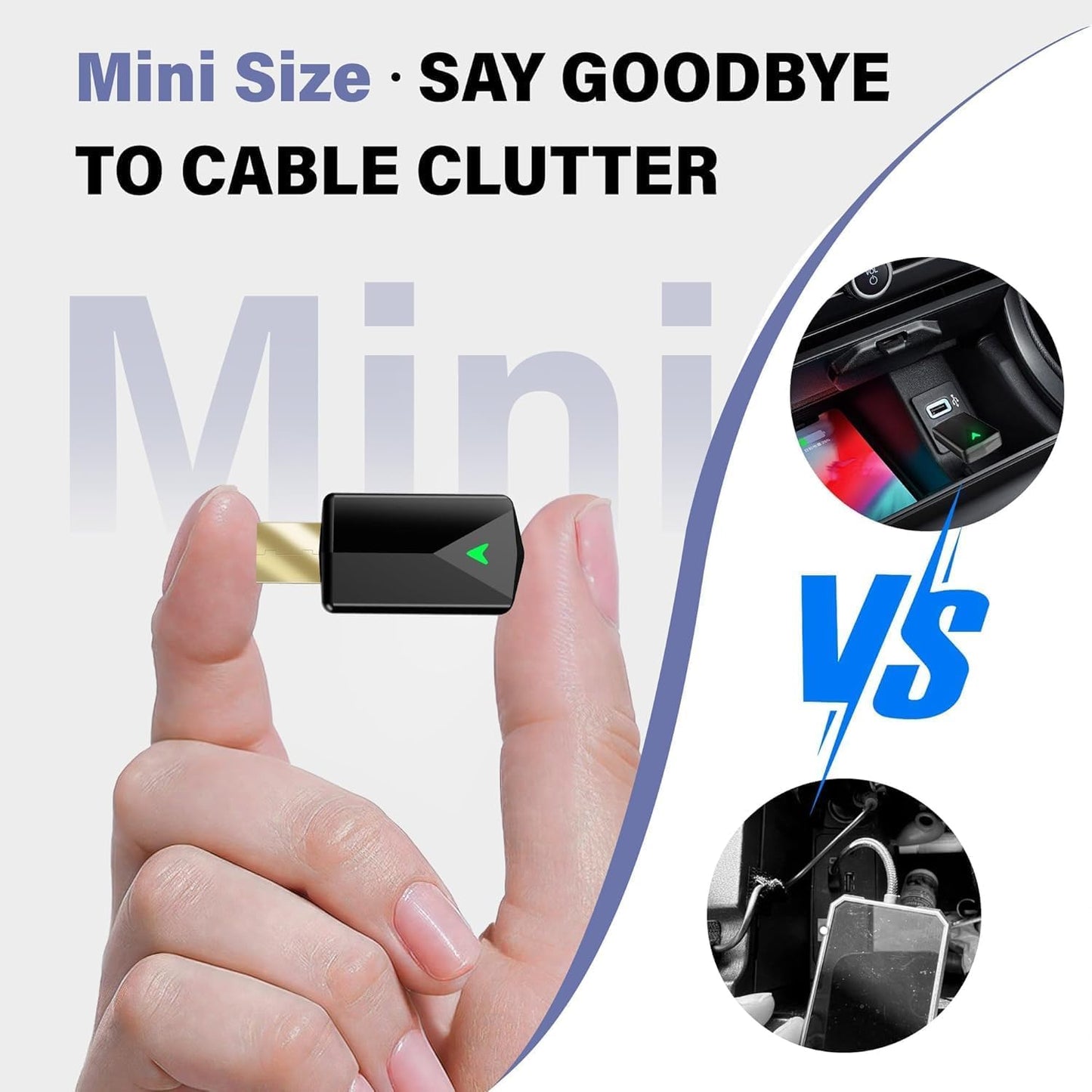 UTECTION Wireless CarPlay & Android Auto Adapter - V2