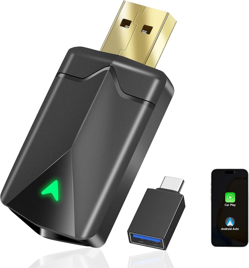 UTECTION Wireless CarPlay & Android Auto Adapter - V2
