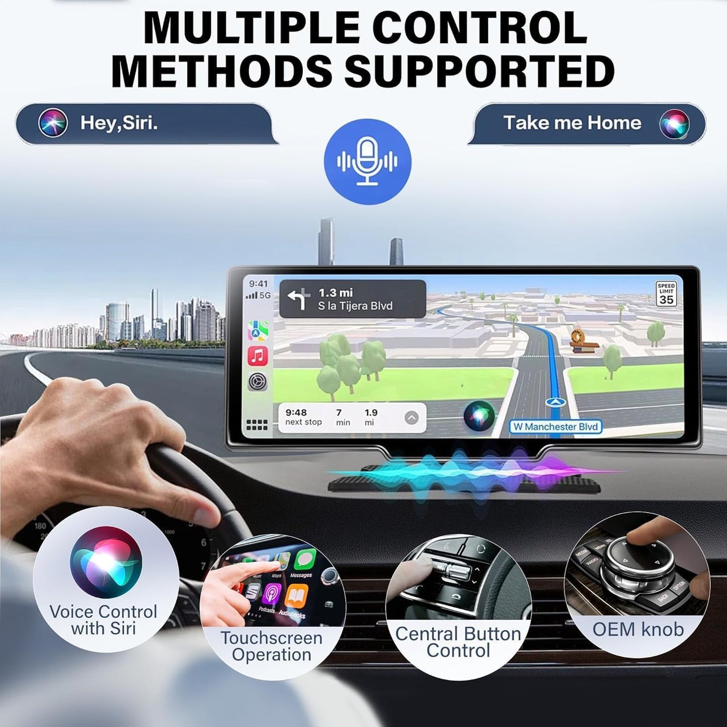 UTECTION Wireless CarPlay & Android Auto Adapter - V2