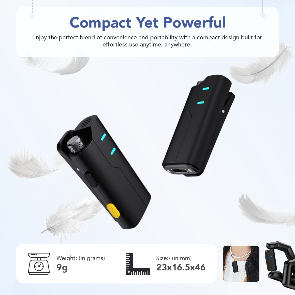 LEKATO - LWM01 - Wireless Microphone