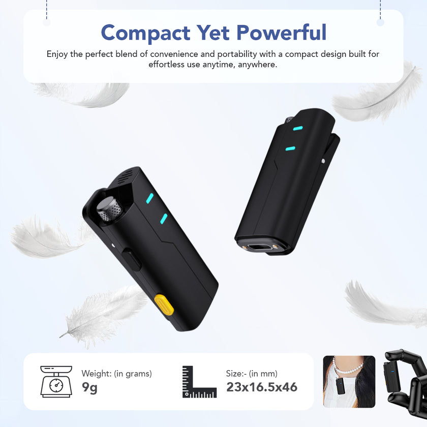 LEKATO - LWM01 - Wireless Microphone