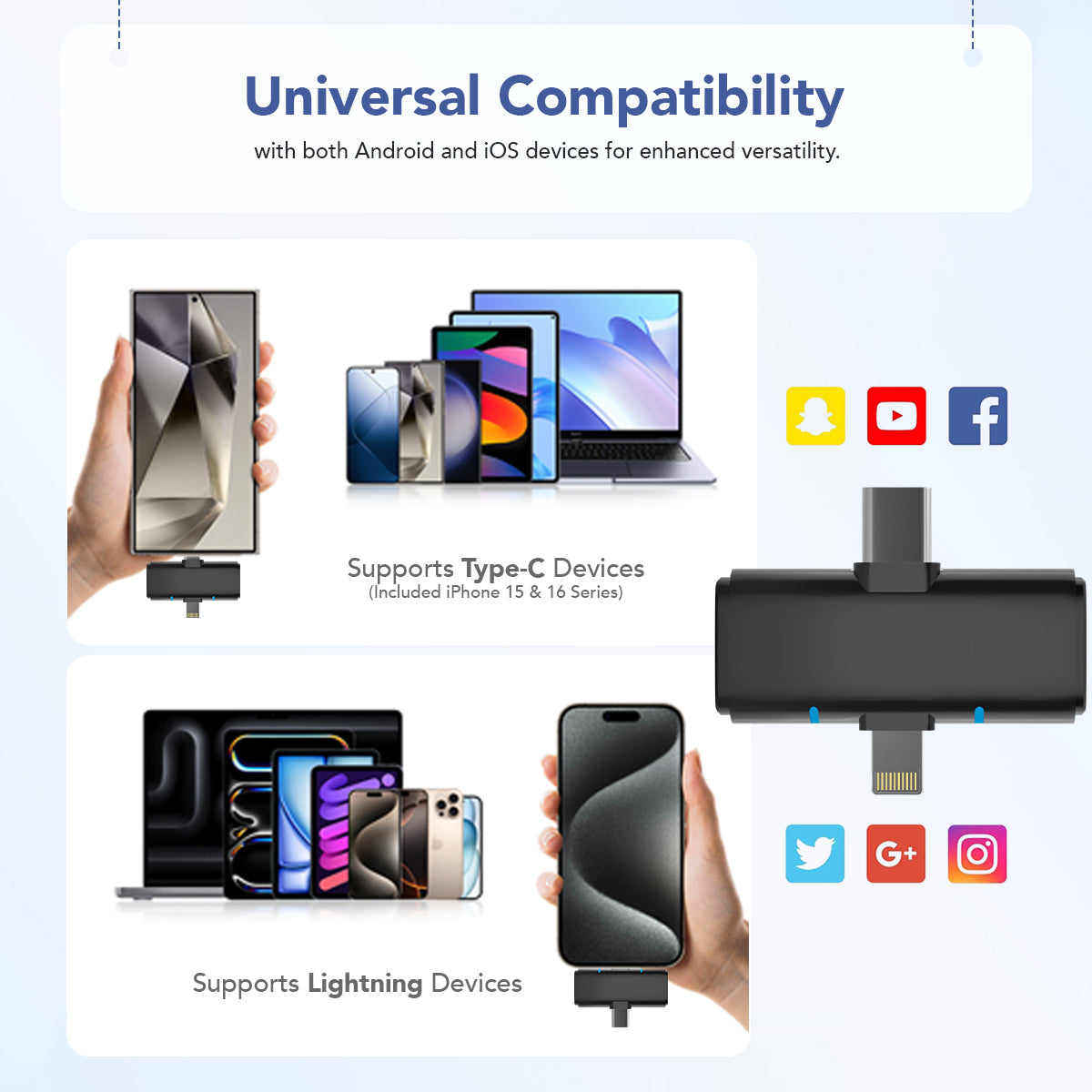 LEKATO - LWM01 - Wireless Microphone