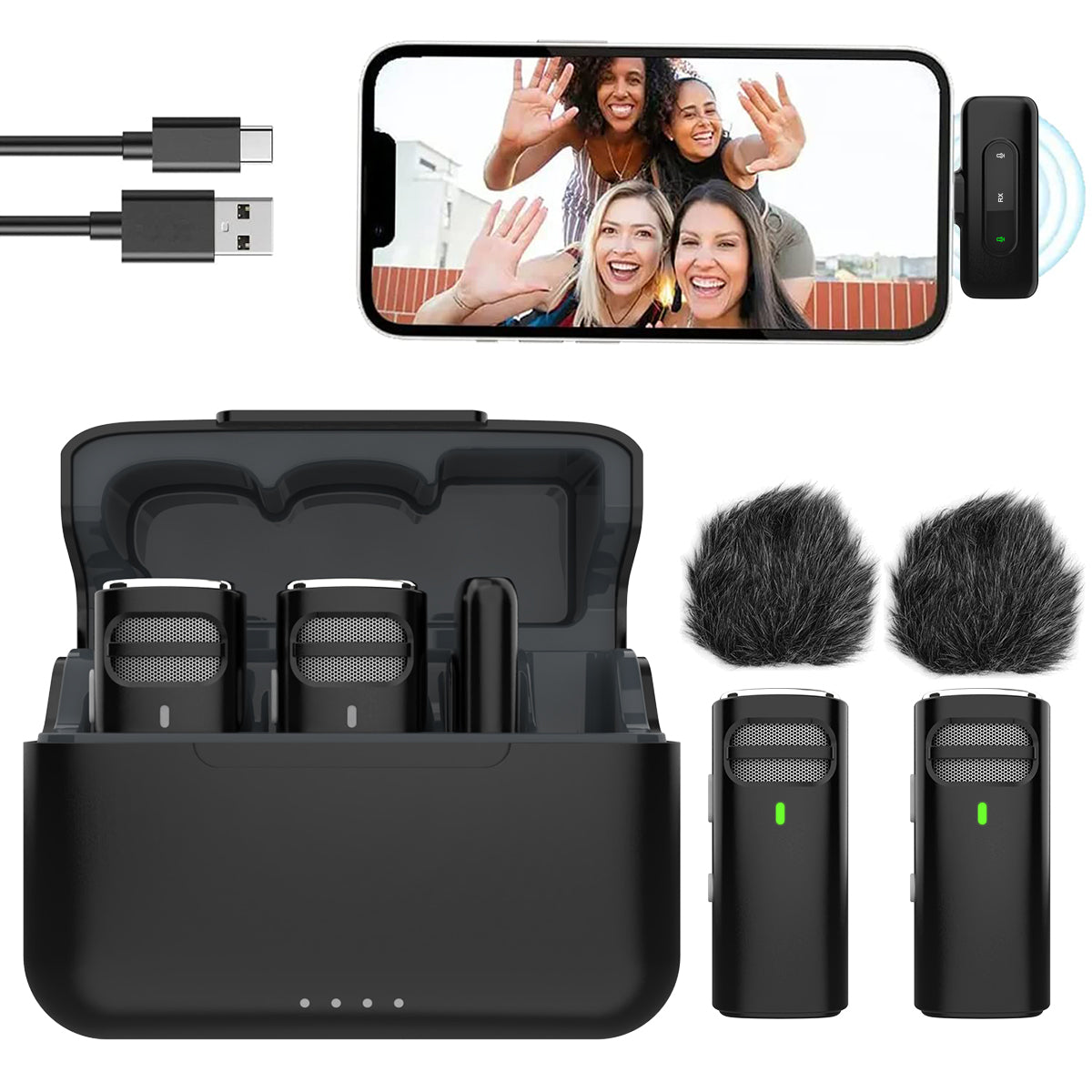 VOOK ClipX Wireless Microphone