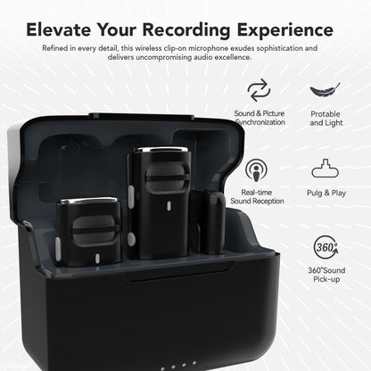 VOOK ClipX Wireless Microphone