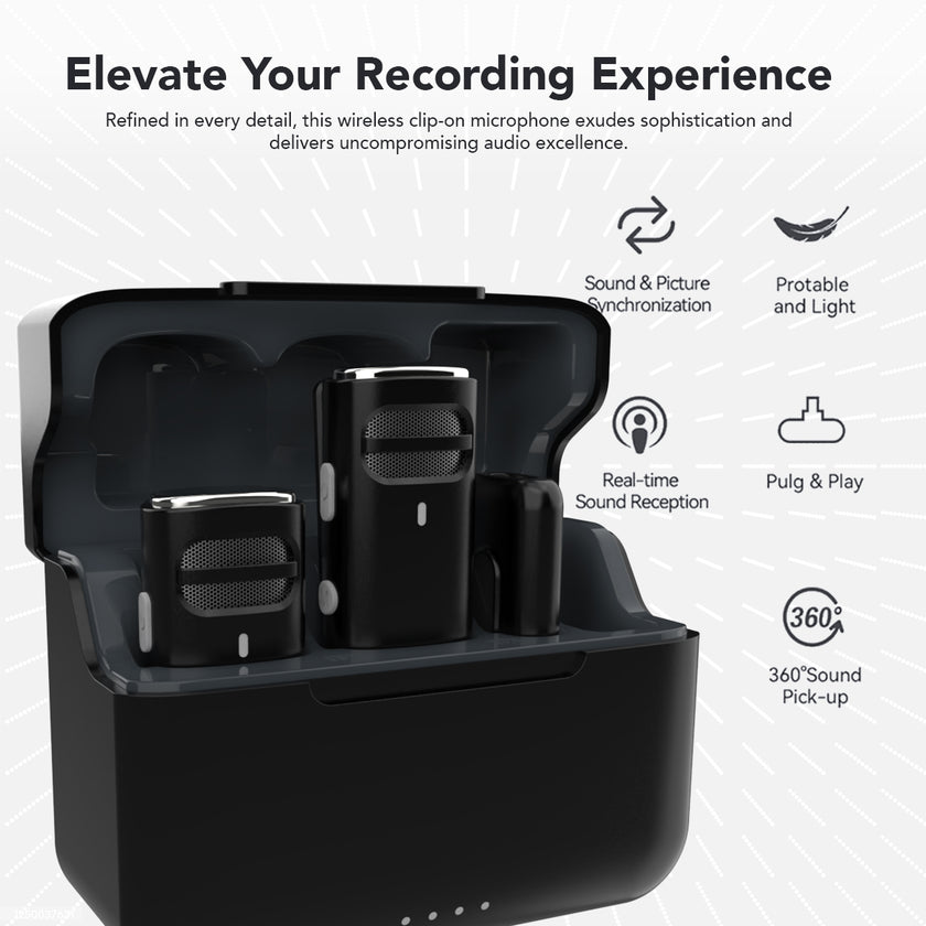 VOOK ClipX Wireless Microphone