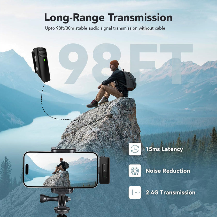 VOOK ClipX Wireless Microphone