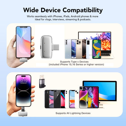 VOOK MiniMic Wireless Microphone