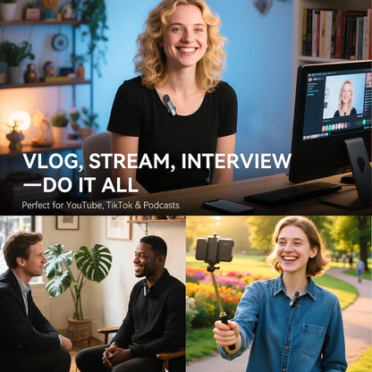 VOOK MiniX Wireless Microphone