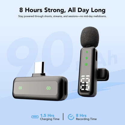 VOOK MiniX Wireless Microphone