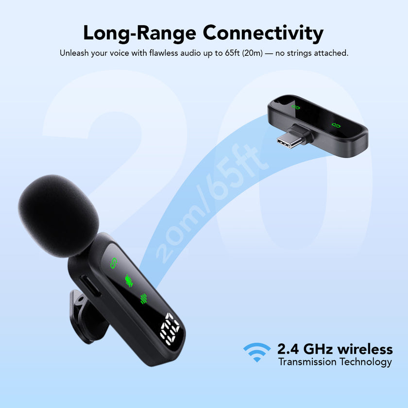 VOOK MiniX Wireless Microphone