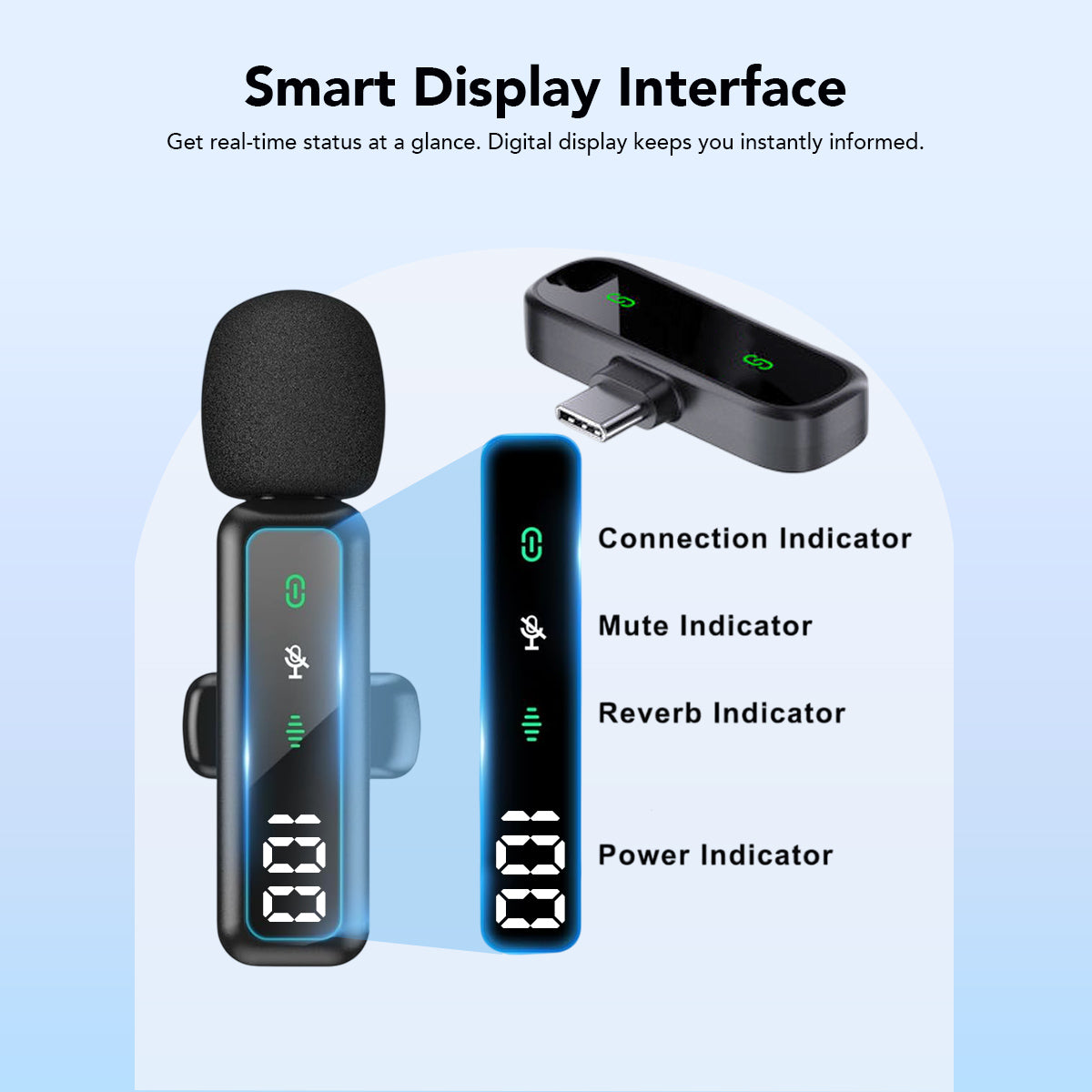 VOOK MiniX Wireless Microphone